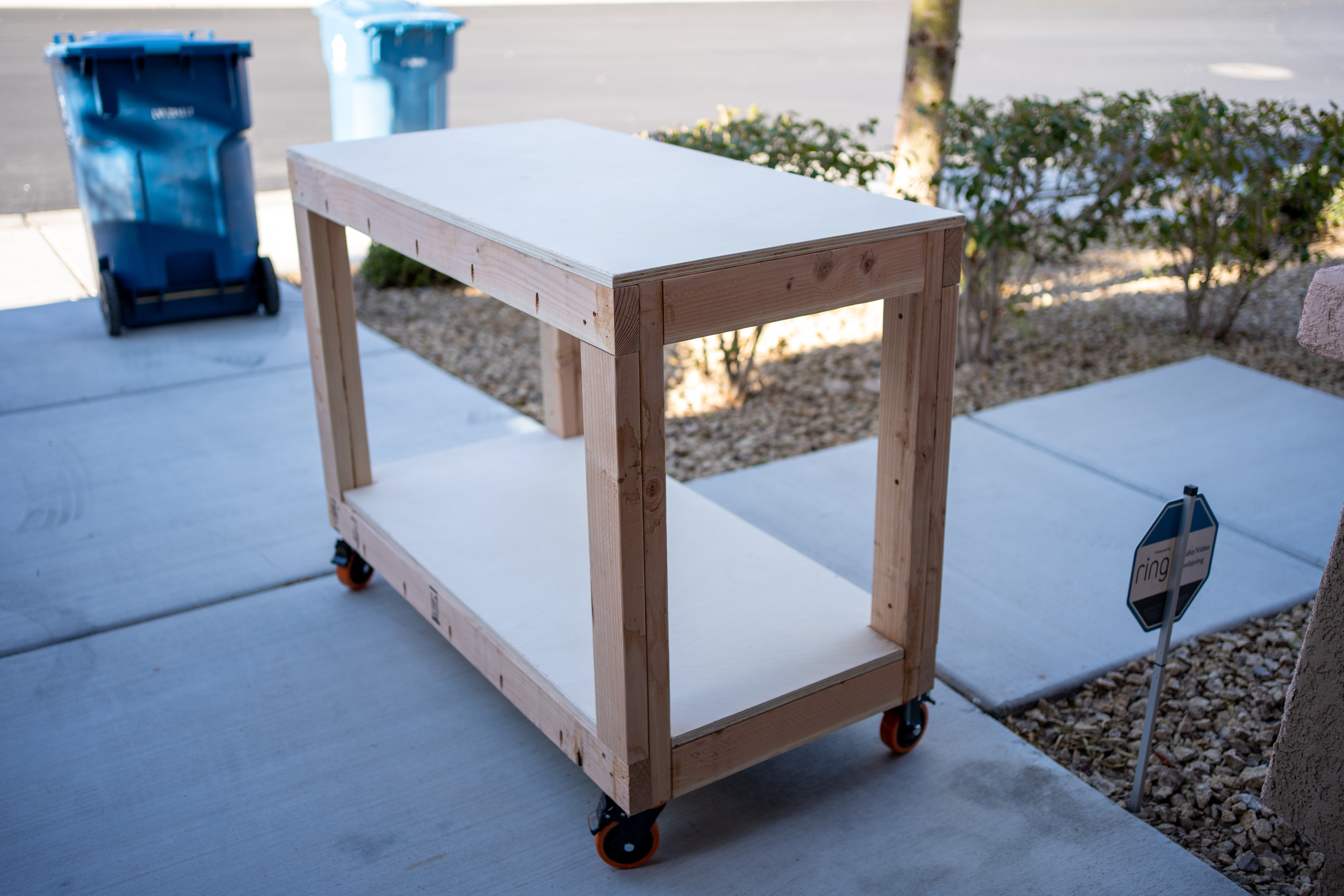 4ft Workbench – detail