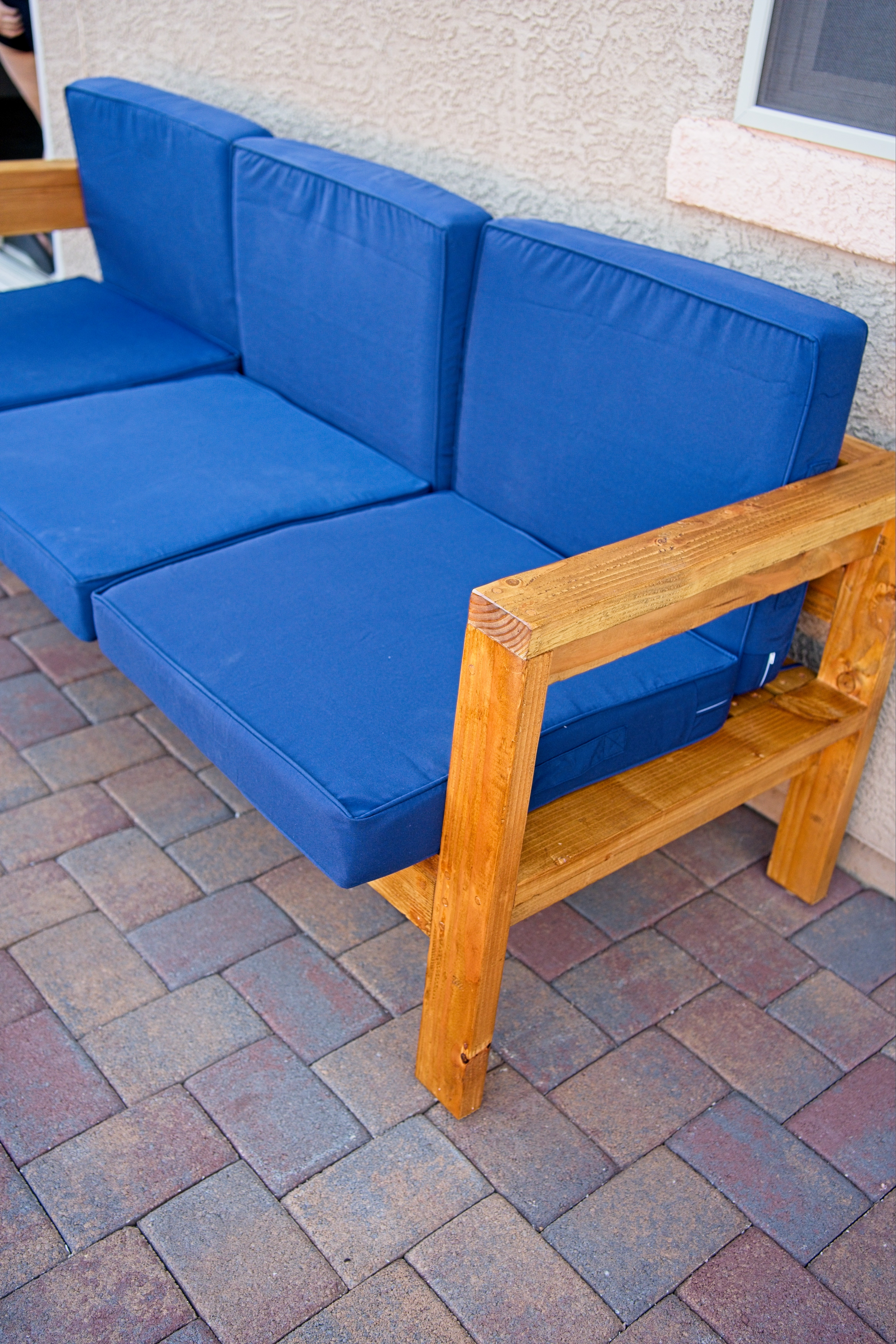 Outdoor Sofa & Coffee Table - Image 4